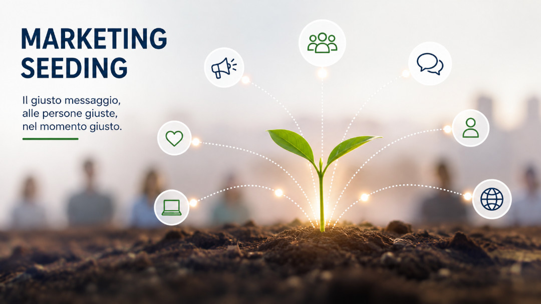 Marketing seeding: il giusto messaggio alle persone giuste, nel momento giusto.